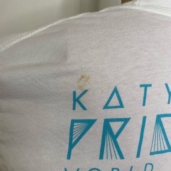 Katy Perry Prismatic World Tour Band T Shirt Tee Medium Unisex Men’s Music Pop - Picture 6 of 9